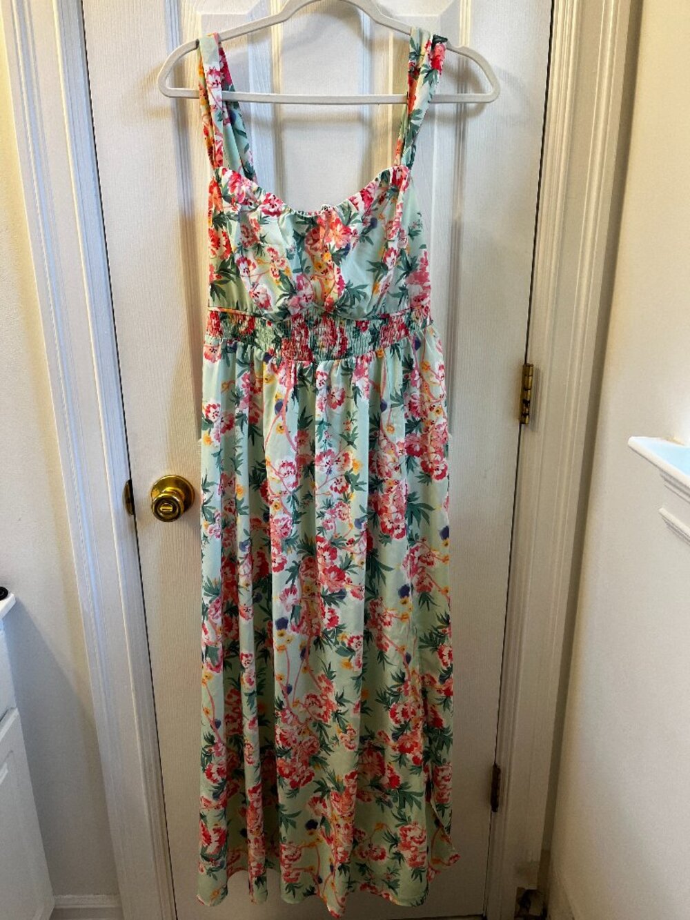 Grace Karin Summer Floral Wedding Guest Dress - Size L